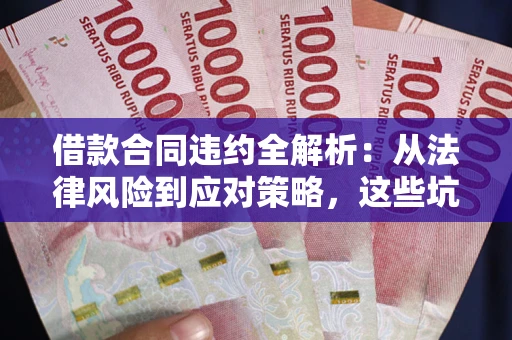 济南借款合同违约全解析：从法律风险到应对策略，这些坑别再踩！