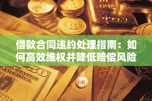 济南借款合同违约处理指南：如何高效维权并降低赔偿风险？